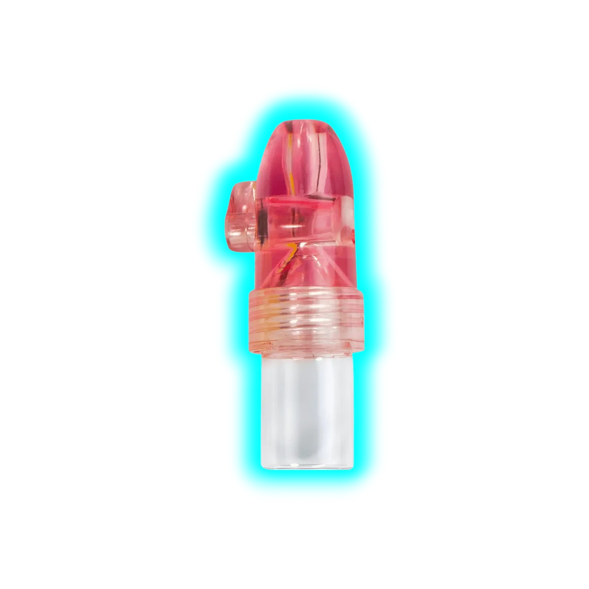 Coloured SNS Clear Bottle Medium Red