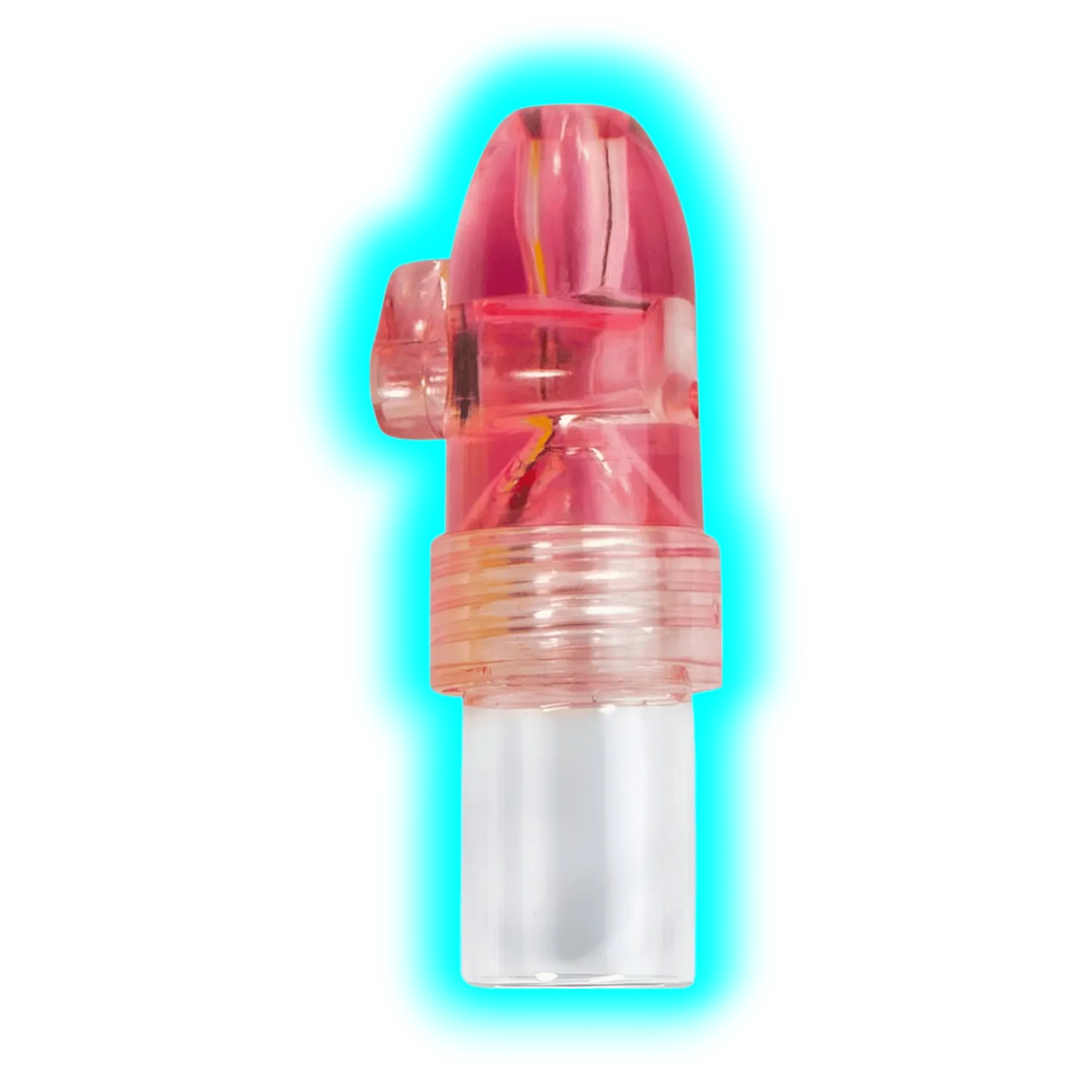 Coloured SNS Clear Bottle Medium Red