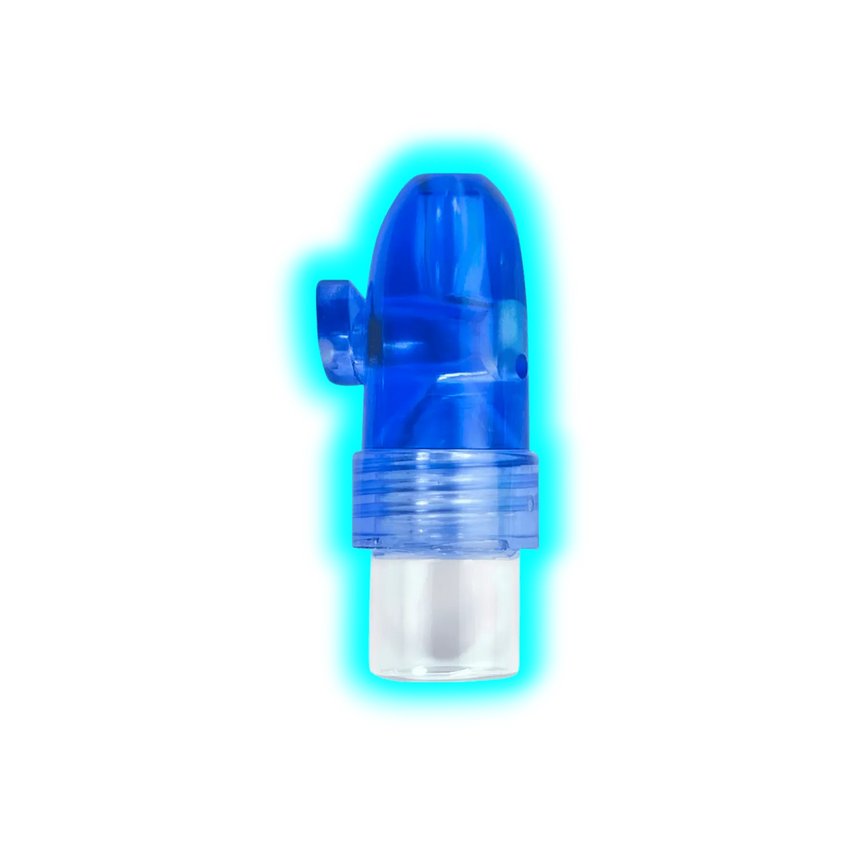 Coloured SNS Clear Bottle Mini Blue