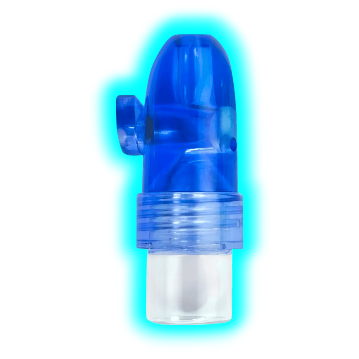 Coloured SNS Clear Bottle Mini Blue