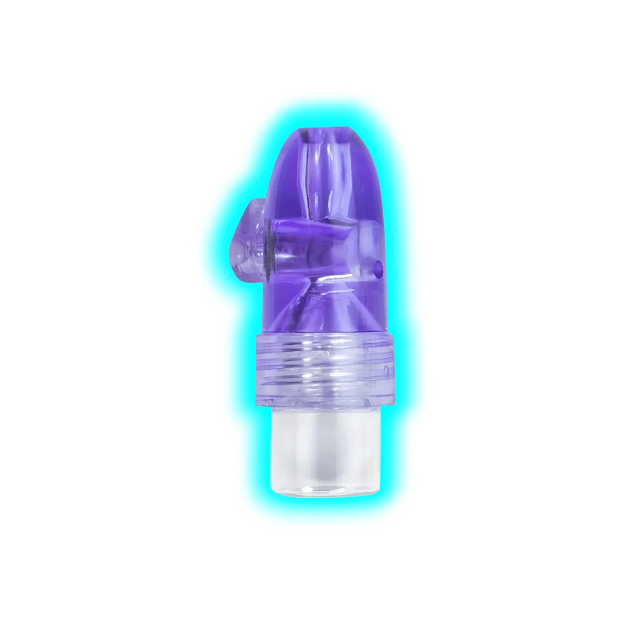 Coloured SNS Clear Bottle Mini Purple