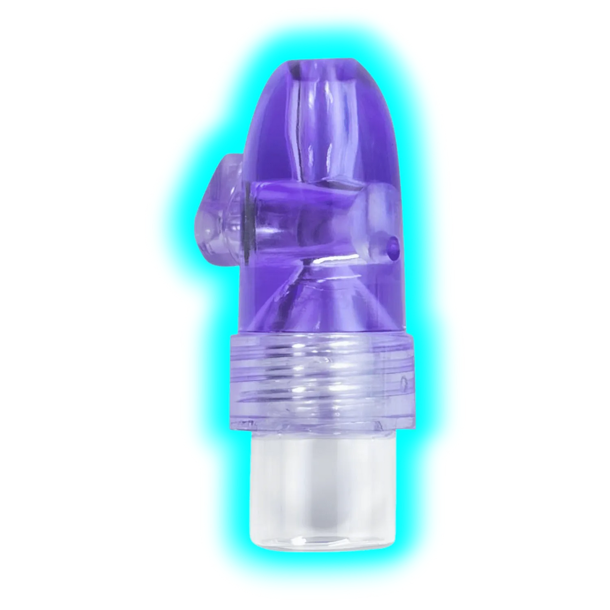 Coloured SNS Clear Bottle Mini Purple