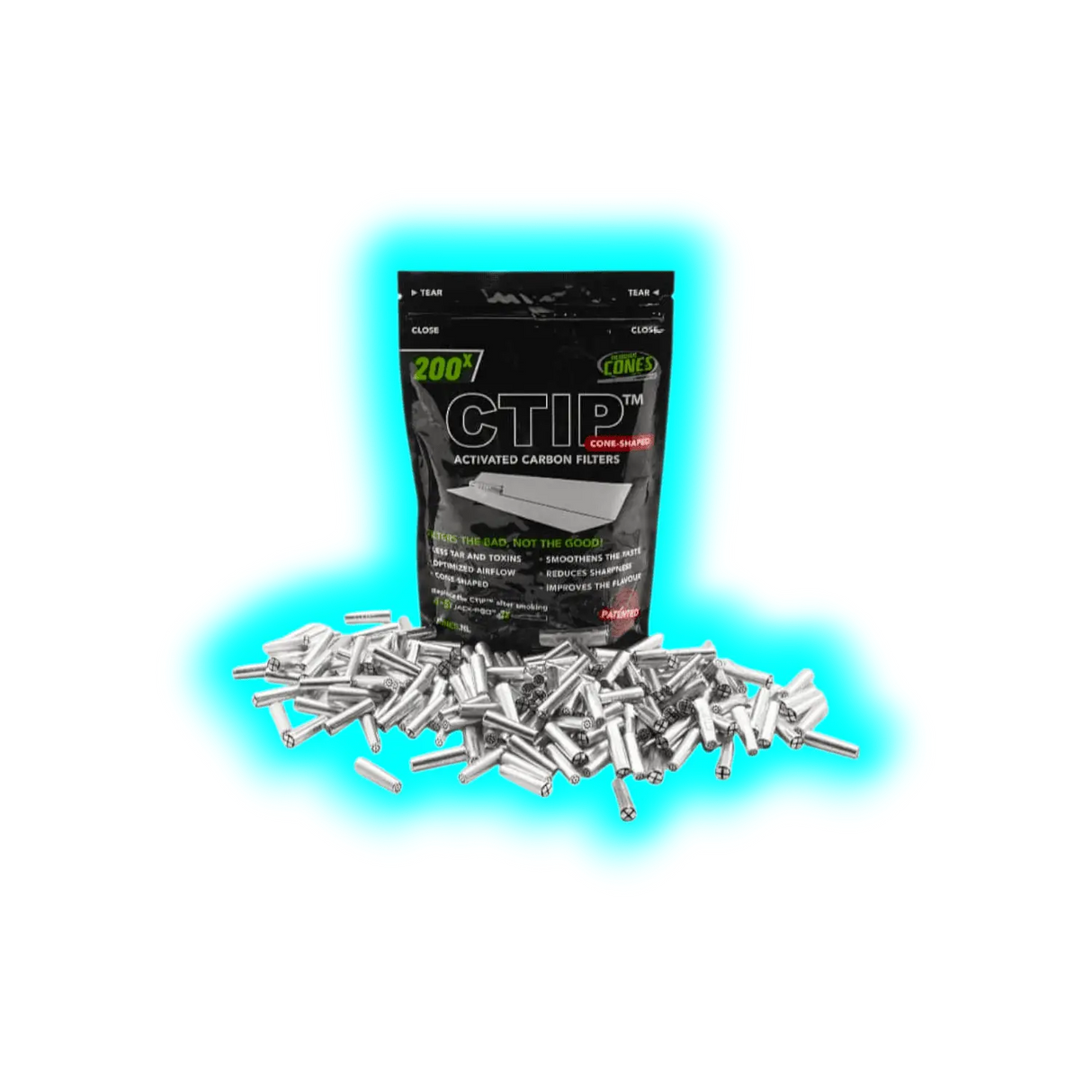 CTIP Activated Carbon Filters Single 200er Bag