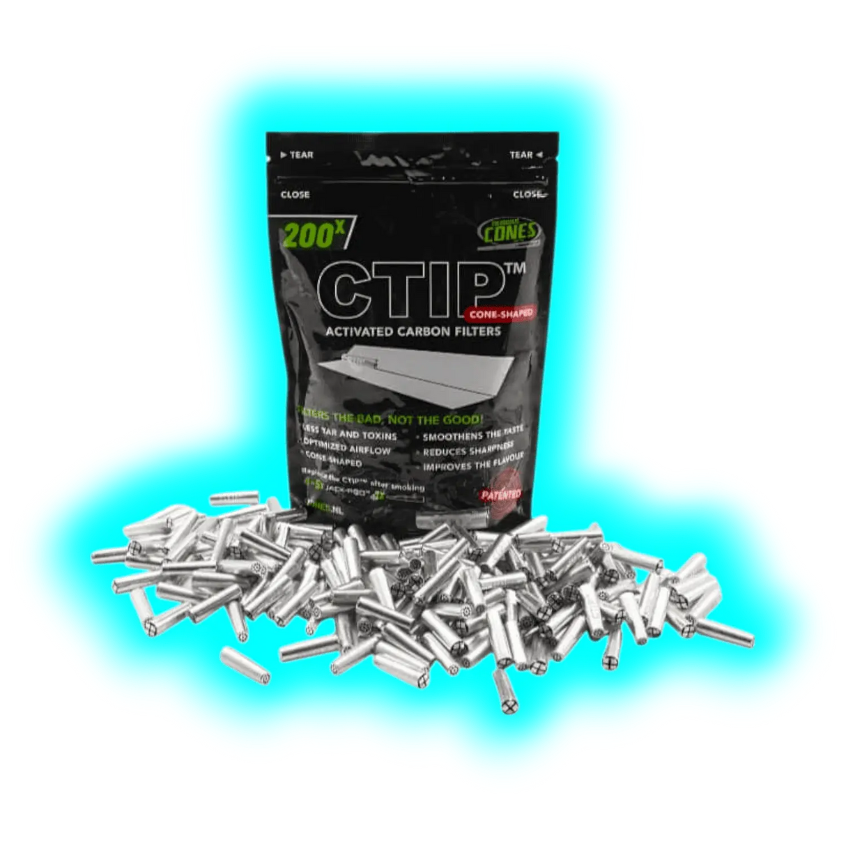 CTIP Activated Carbon Filters Single 200er Bag