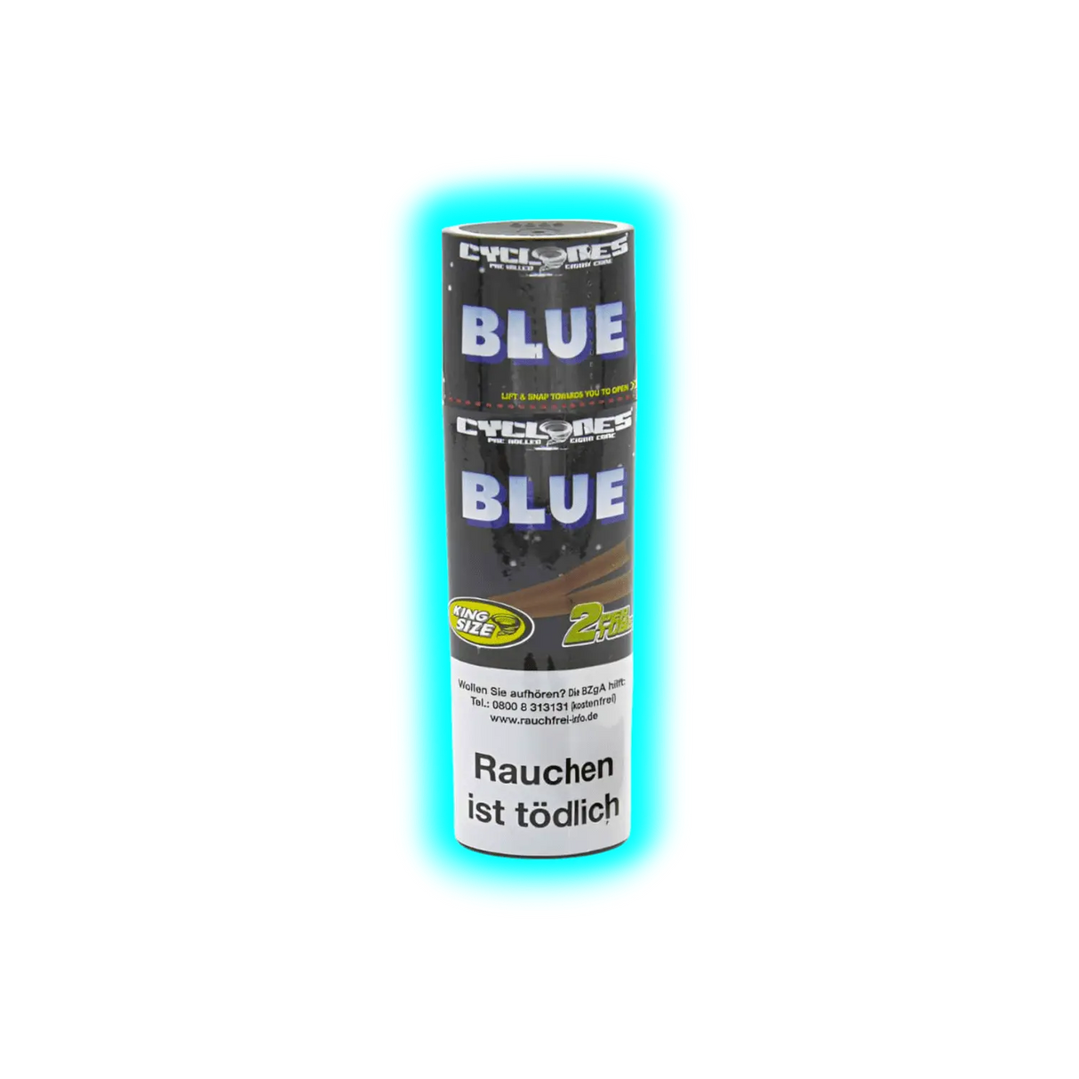 Cyclones Blue 2 in 1 Tube