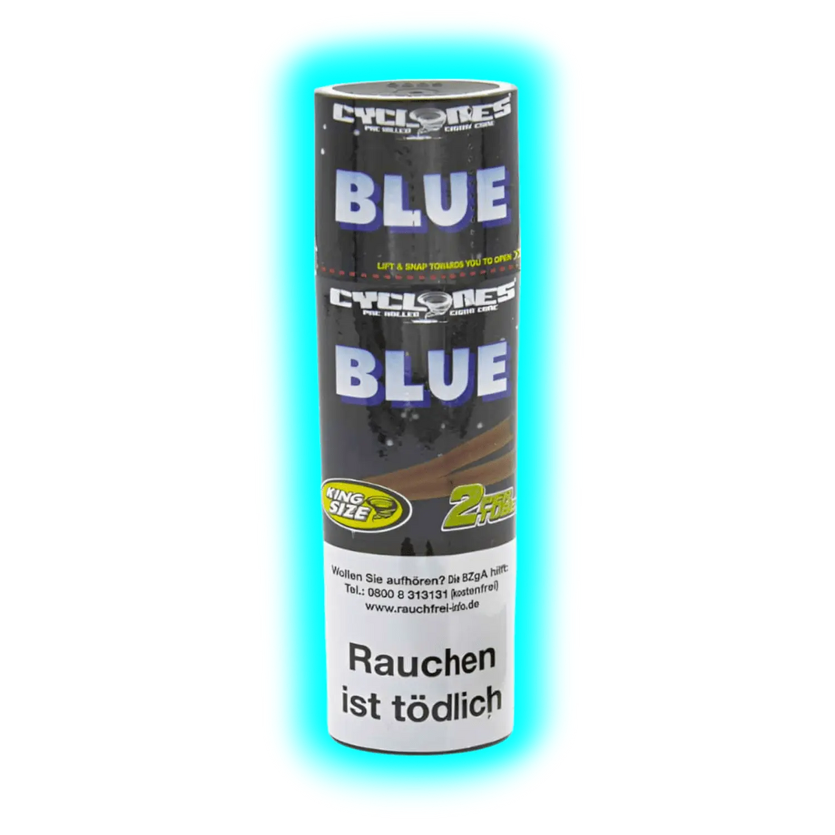 Cyclones Blue 2 in 1 Tube
