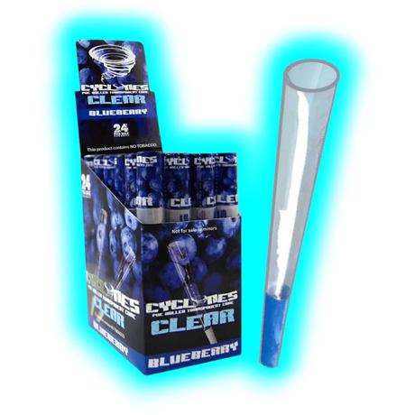 Cyclones - Clear Blaubeere