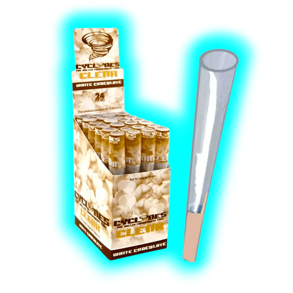 Cyclones - Clear Weisse Schokolade