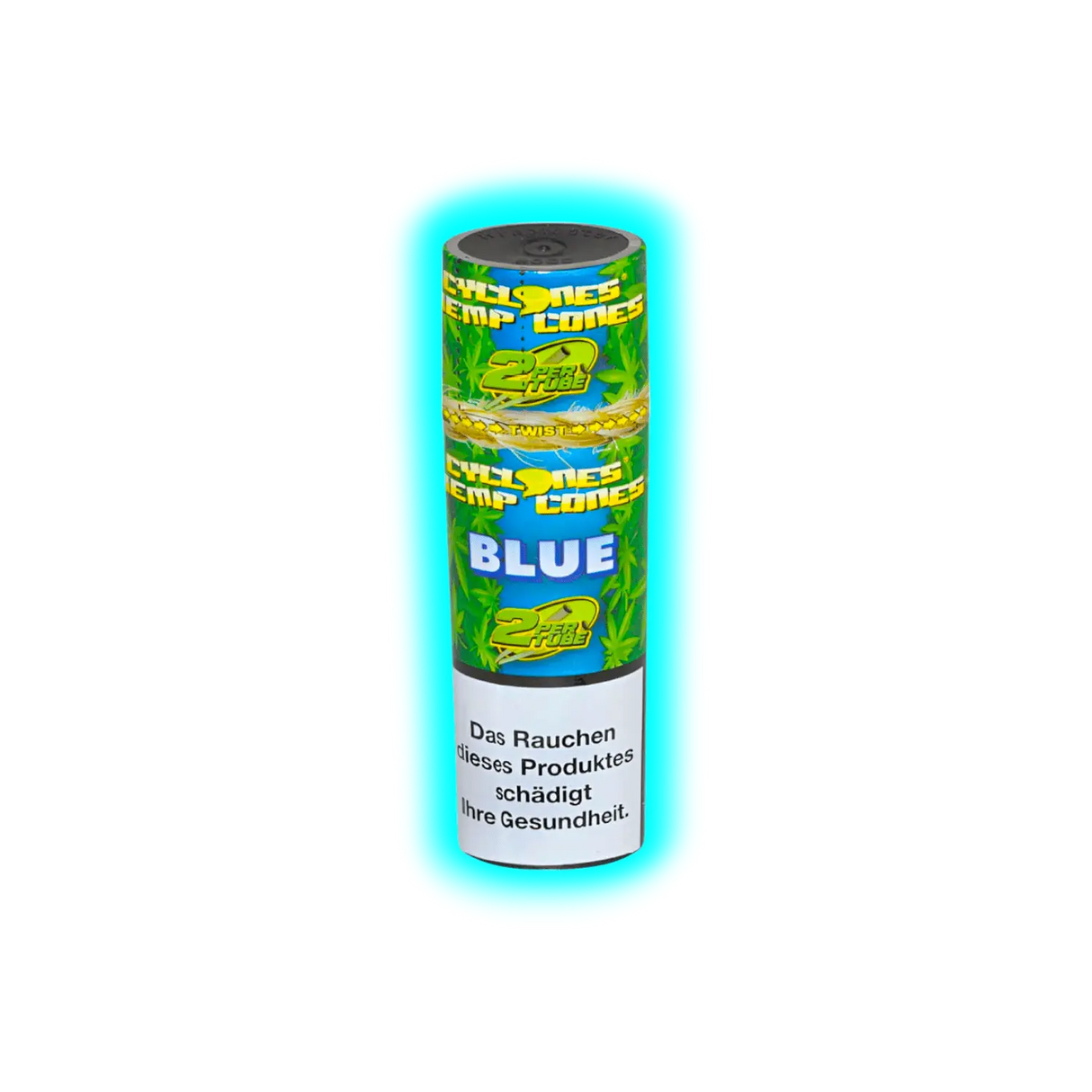Cyclones Hemp Blue 2 in 1 Tube