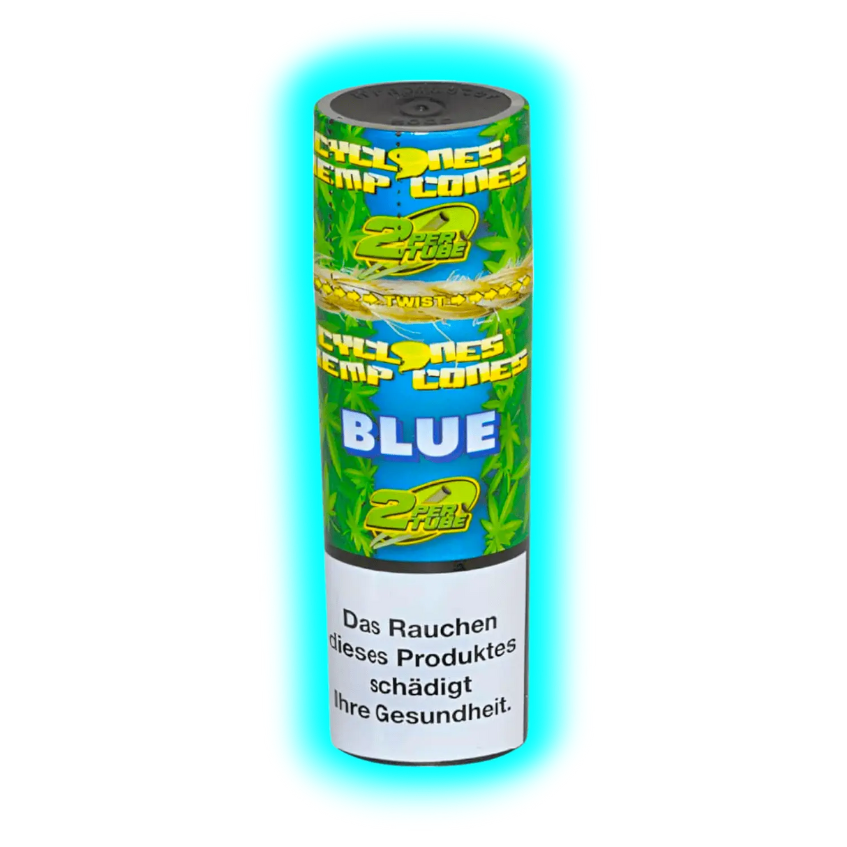 Cyclones Hemp Blue 2 in 1 Tube