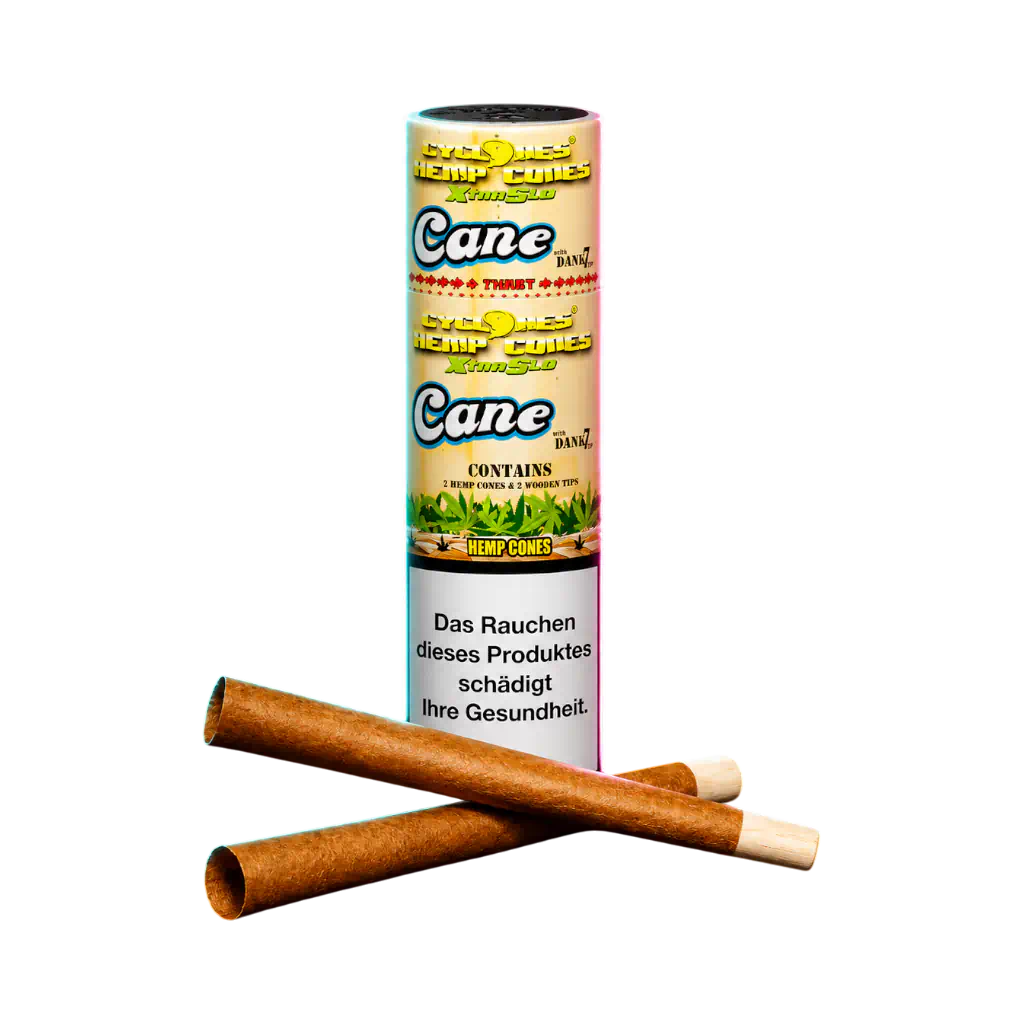 Cyclones Hemp Cane X-tra Slo 2 in 1 Tube Holzfilter