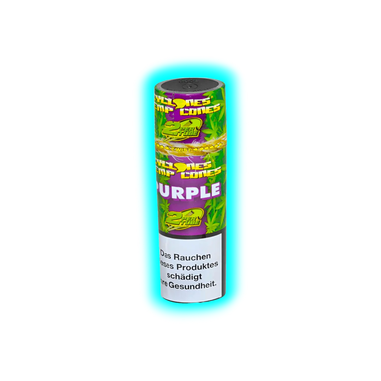 Cyclones Hemp Purple 2 in 1 Tube