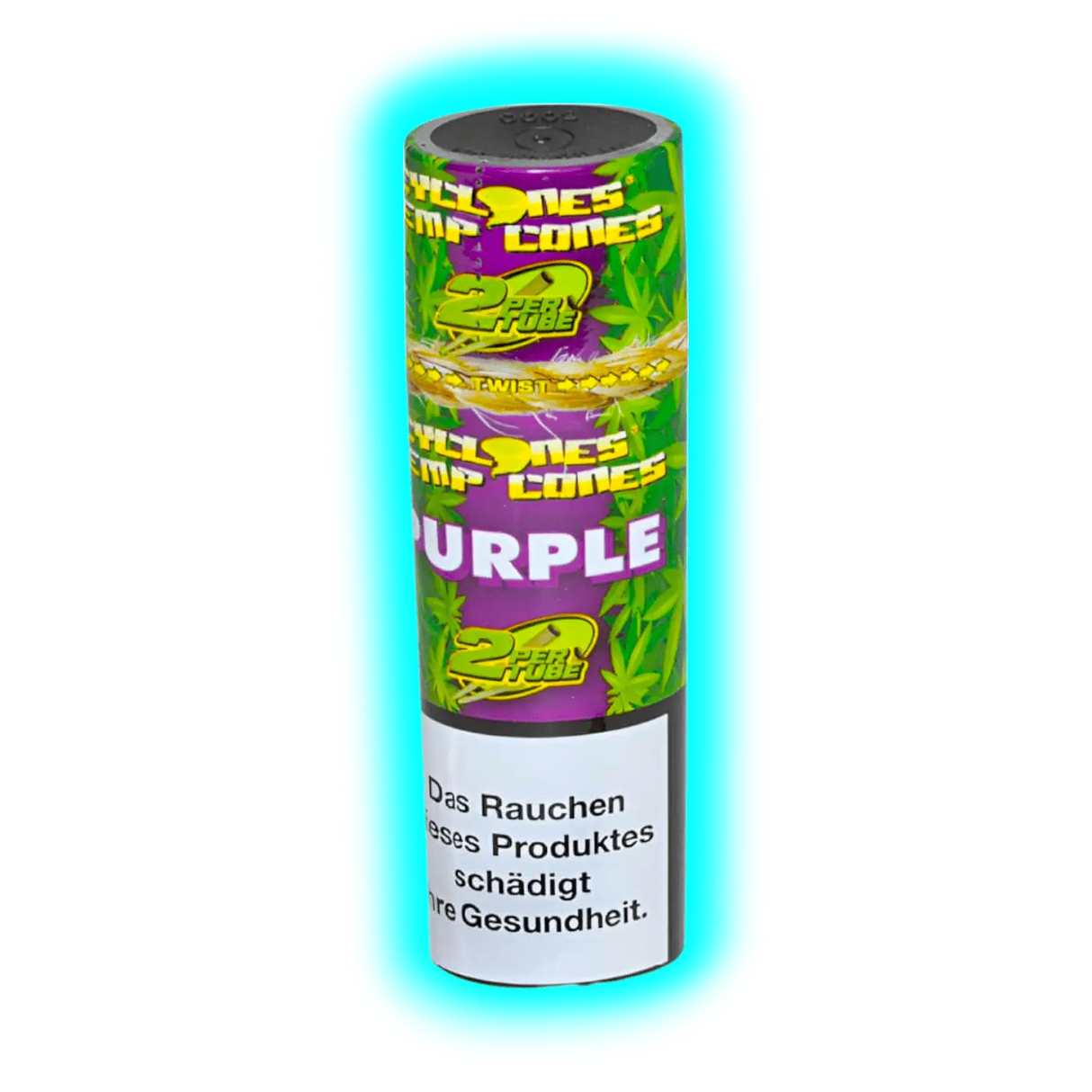 Cyclones Hemp Purple 2 in 1 Tube