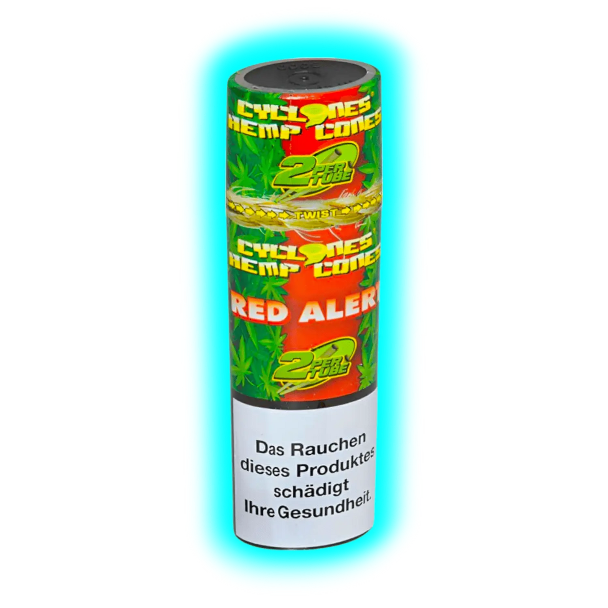 Cyclones Hemp Red Alert 2 in 1 Tube