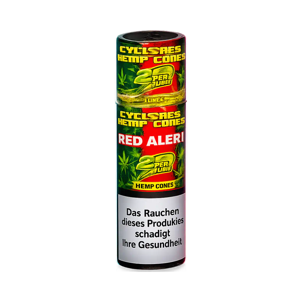 Cyclones Hemp Red Alert 2 in 1 Tube