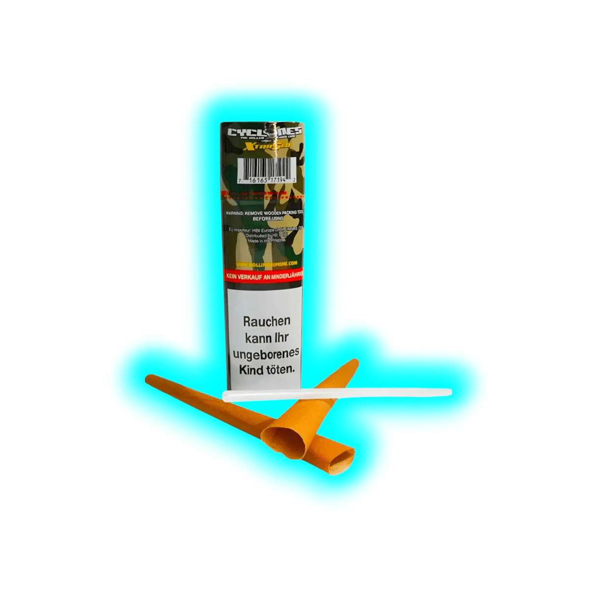 Cyclones Hyphy X-tra Slow 2 in 1 Tube Holzfilter