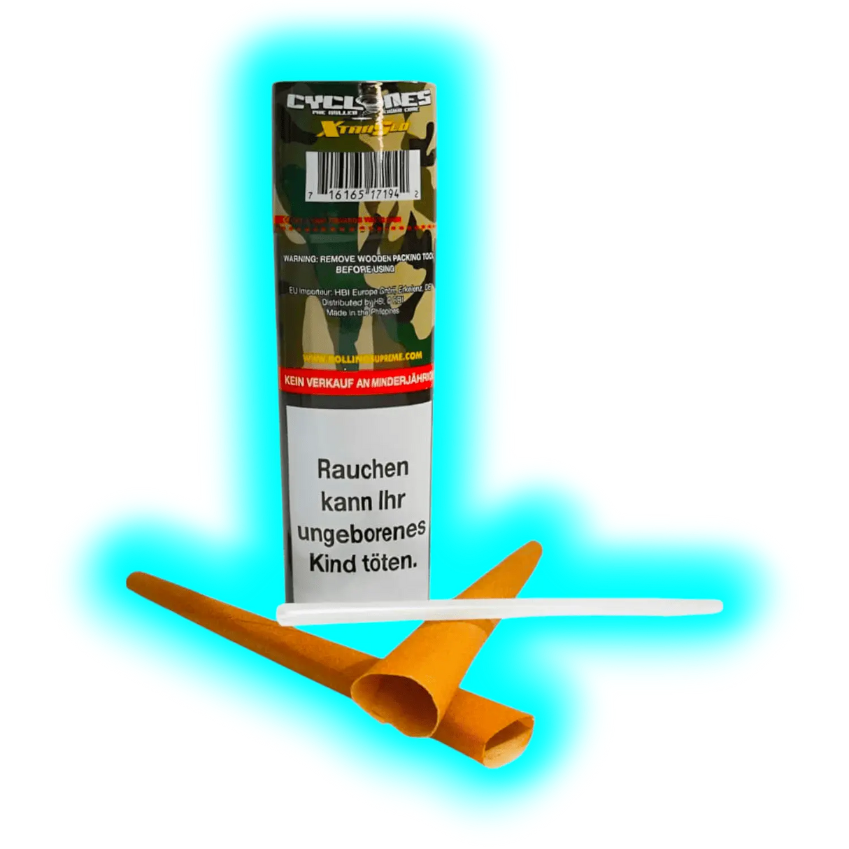 Cyclones Hyphy X-tra Slow 2 in 1 Tube Holzfilter