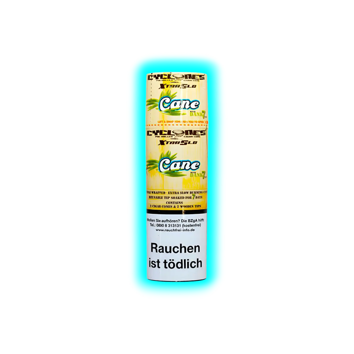 Cyclones Sugar Cane X-tra Slo 2 in 1 Tube Holzfilter