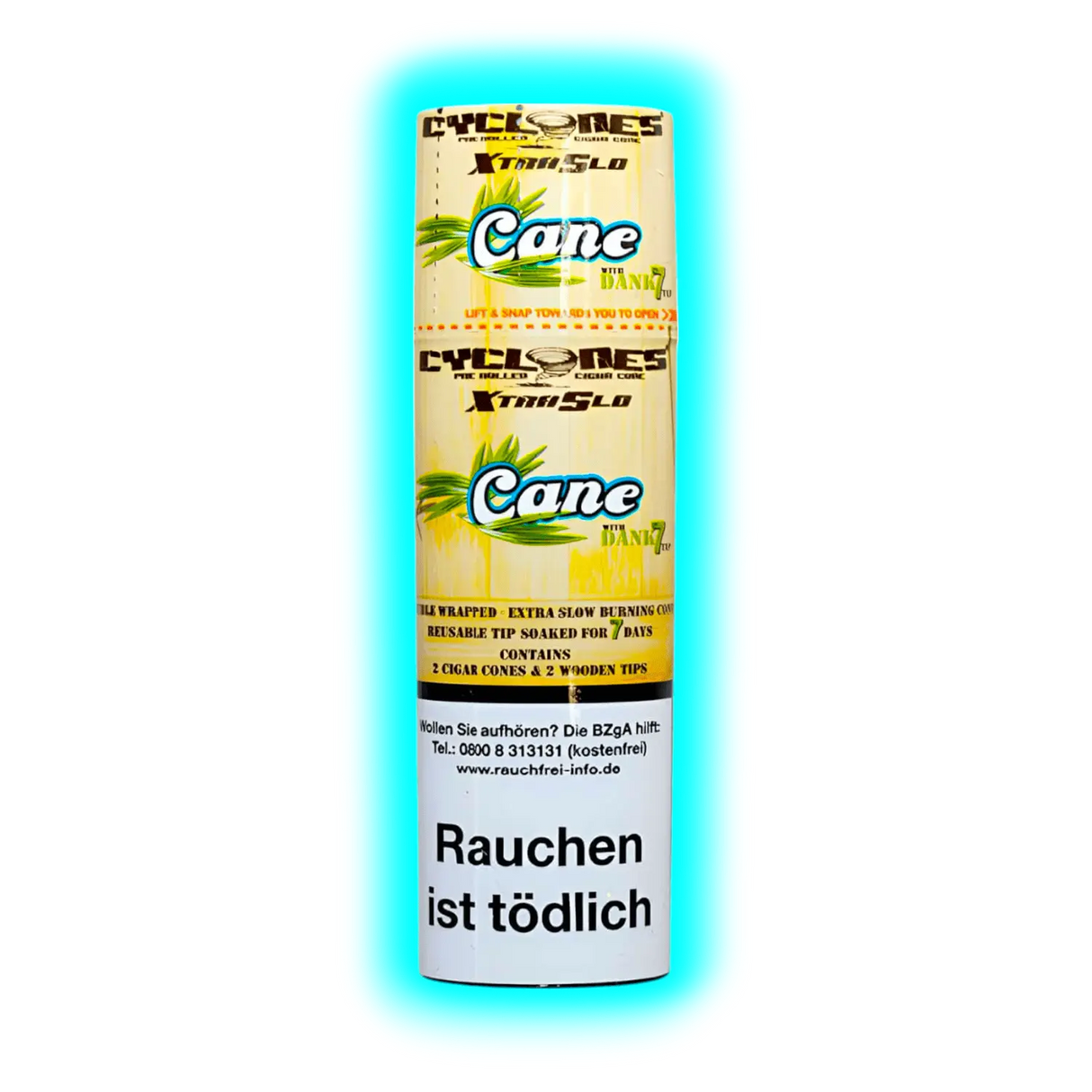 Cyclones Sugar Cane X-tra Slo 2 in 1 Tube Holzfilter