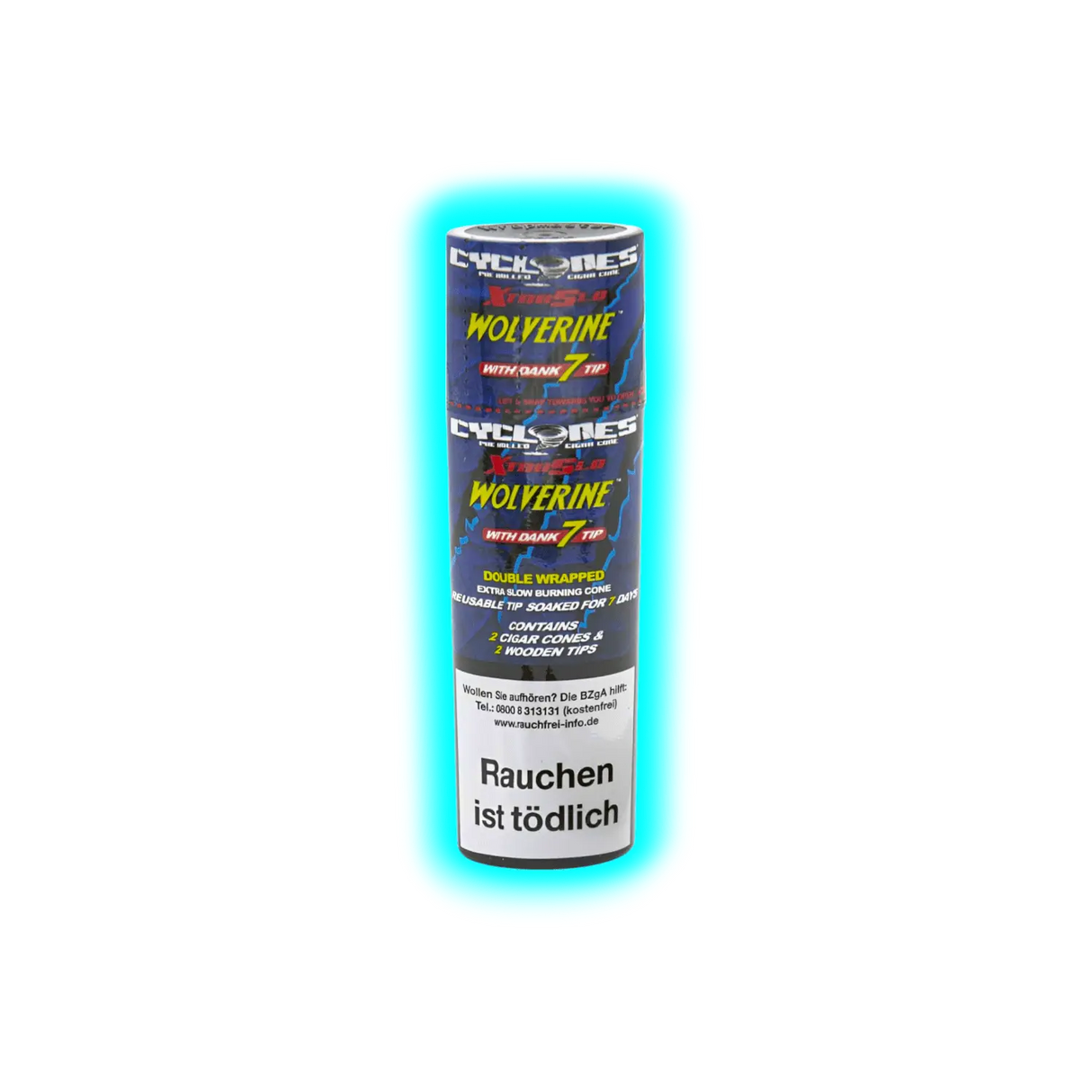 Cyclones X-tra Slo Wolverine 2 in 1 Tube Holzfilter