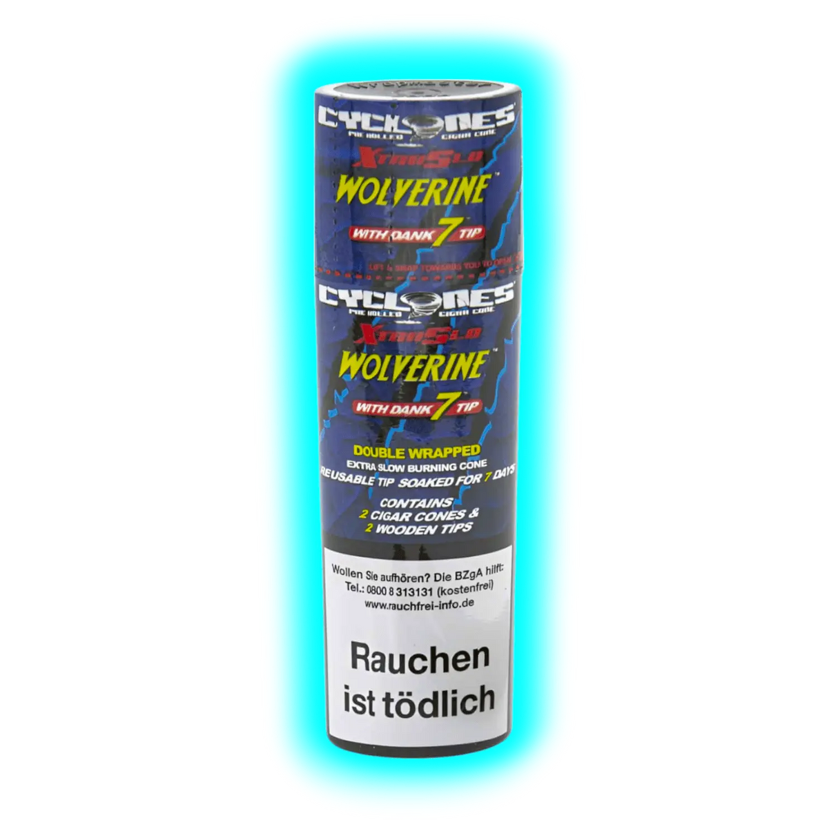 Cyclones X-tra Slo Wolverine 2 in 1 Tube Holzfilter