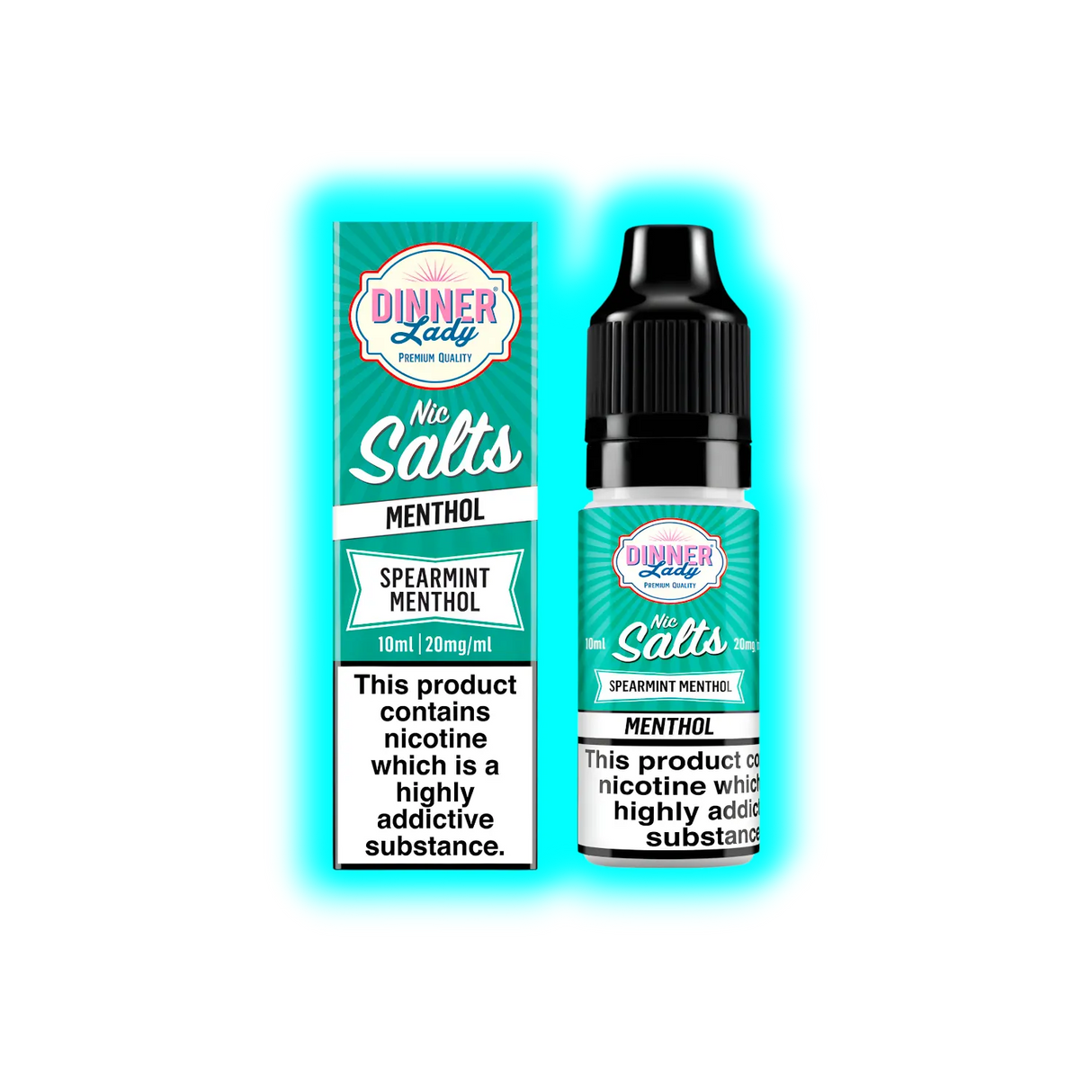 Dinner Lady Spearmint Menthol Nic Salt 10ml 20mg/ml