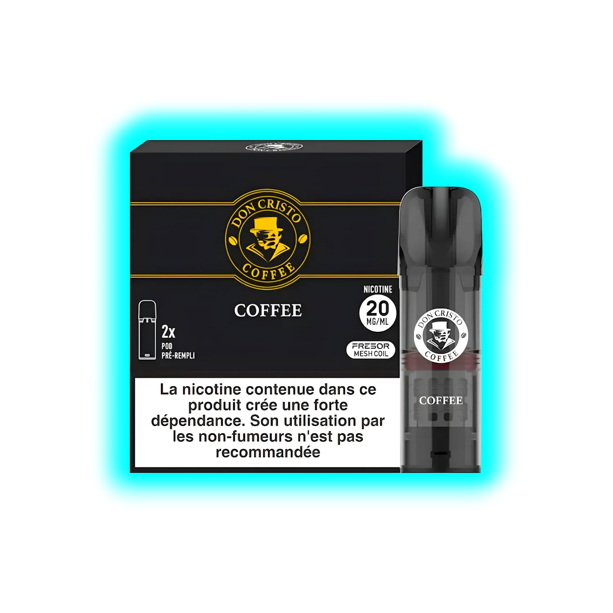 Don Cristo Prefilled Elfbar Pod Coffee 20mg 2pcs