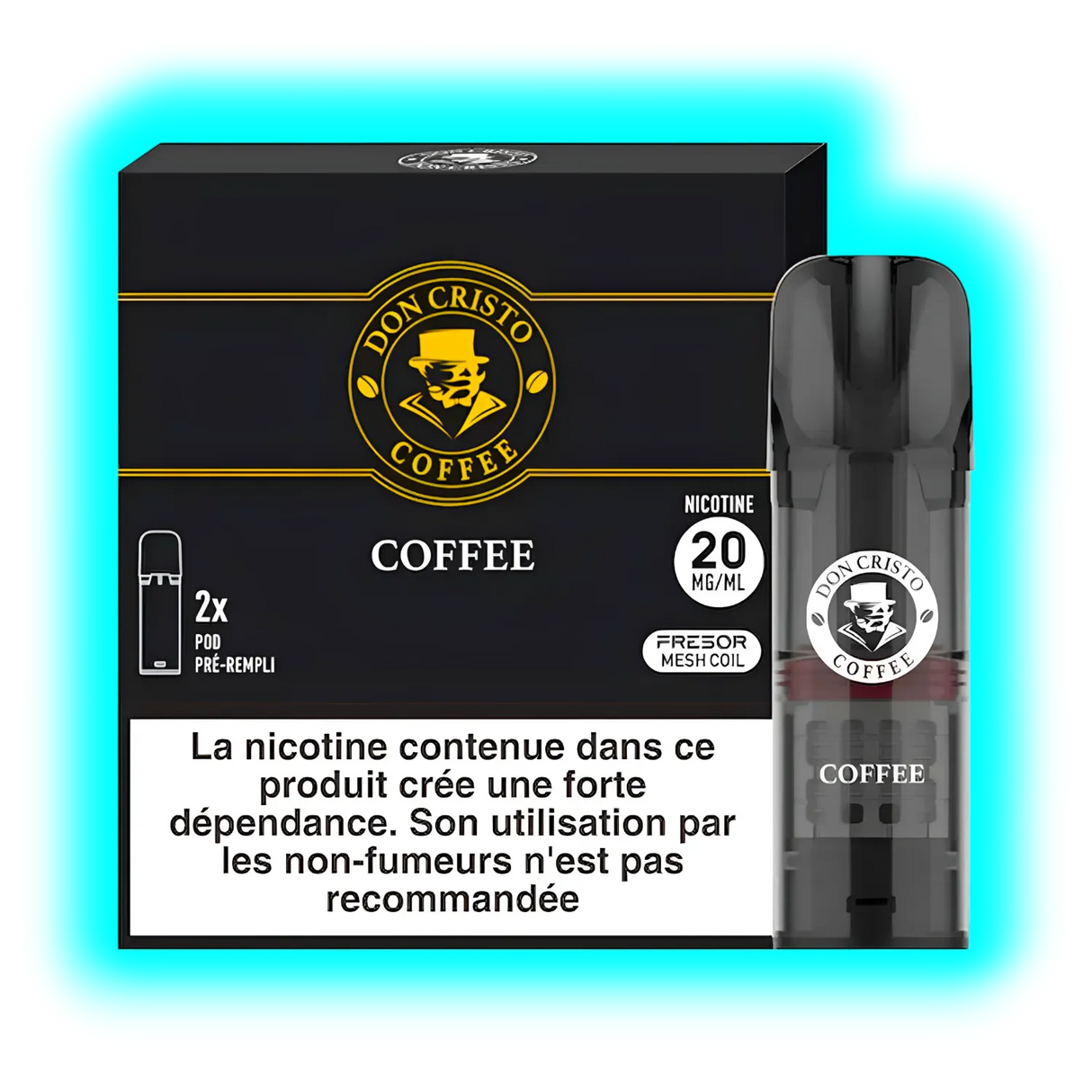 Don Cristo Prefilled Elfbar Pod Coffee 20mg 2pcs
