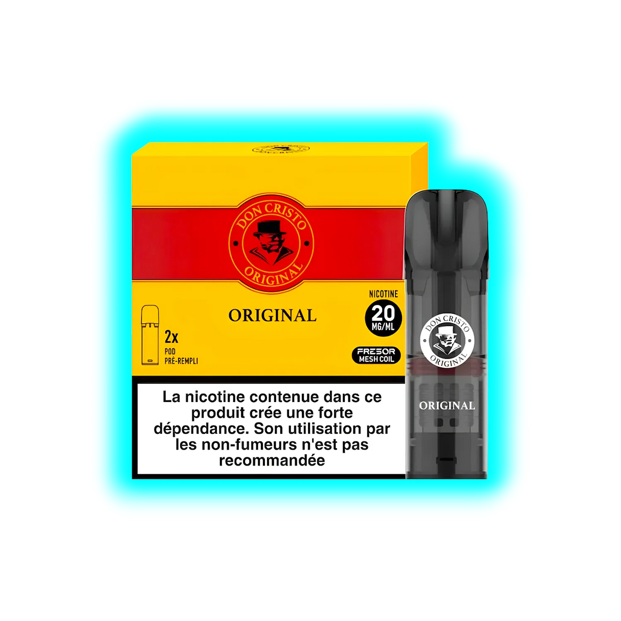 Don Cristo Prefilled Elfbar Pod Original 20mg 2pcs