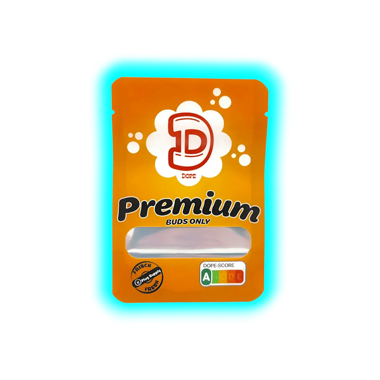 Dope Premium Smellproof Bags 130 x 90 x 60mm 1pc