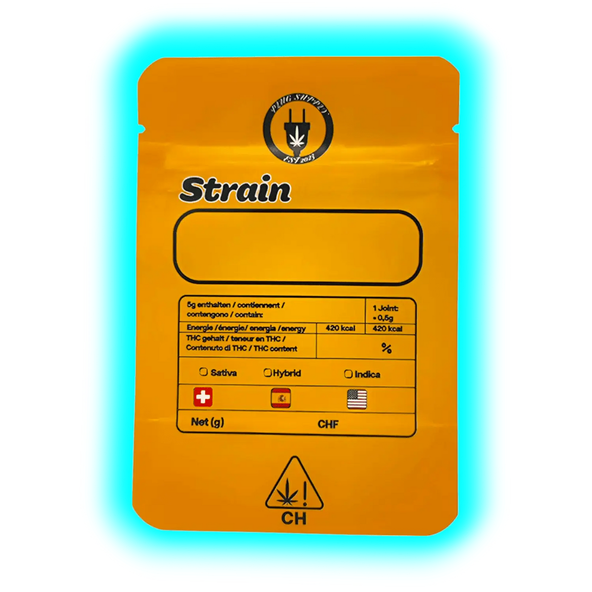 Dope Premium Smellproof Bags 130 x 90 x 60mm 1pc