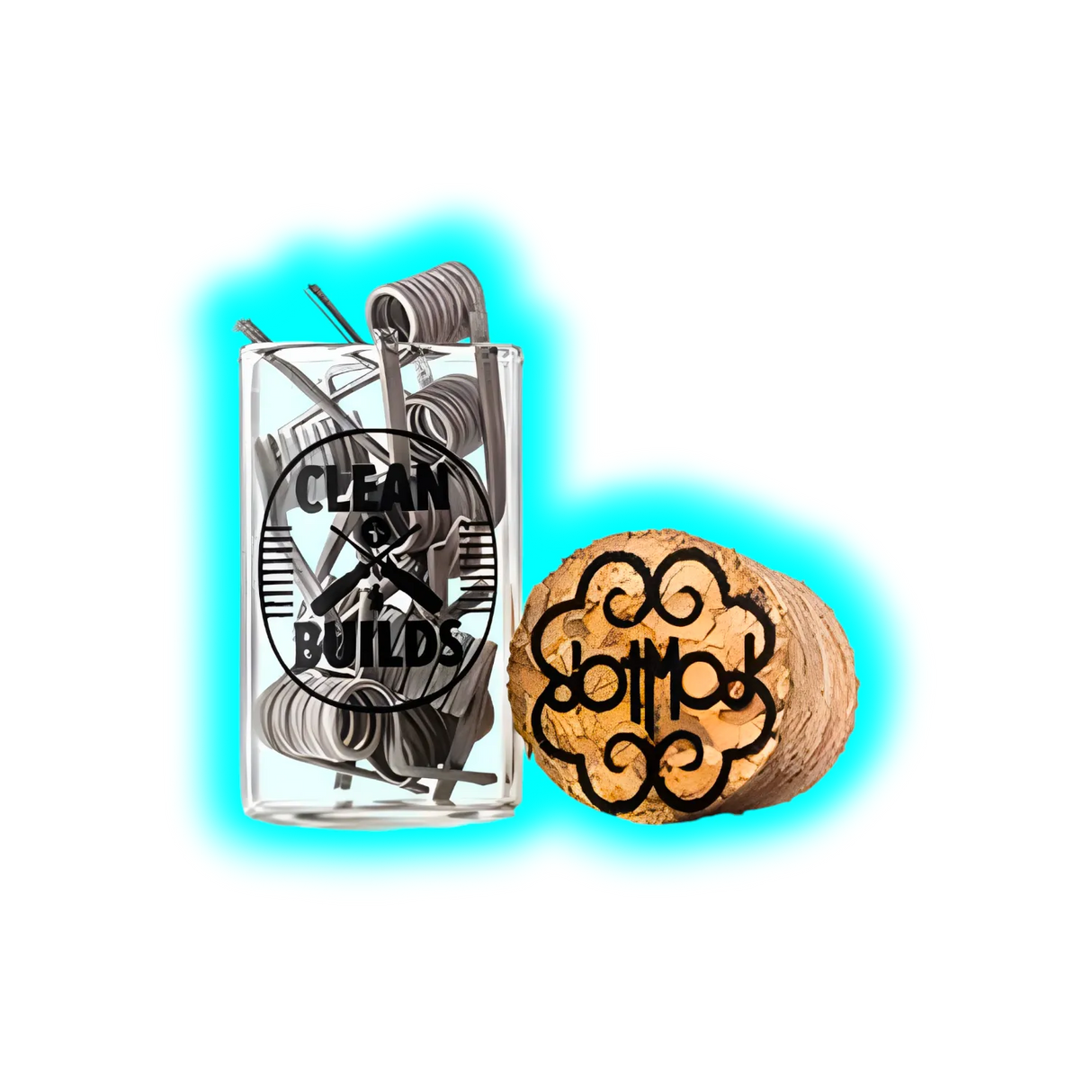 DotMod Clean Build Fused Clapton 0.12Ohm Handgefertige Coils Nr. 9