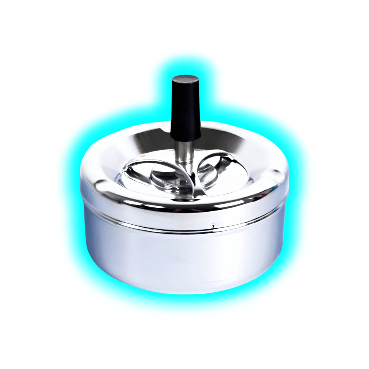 Drehaschenbecher Chrome glanz 11 cm