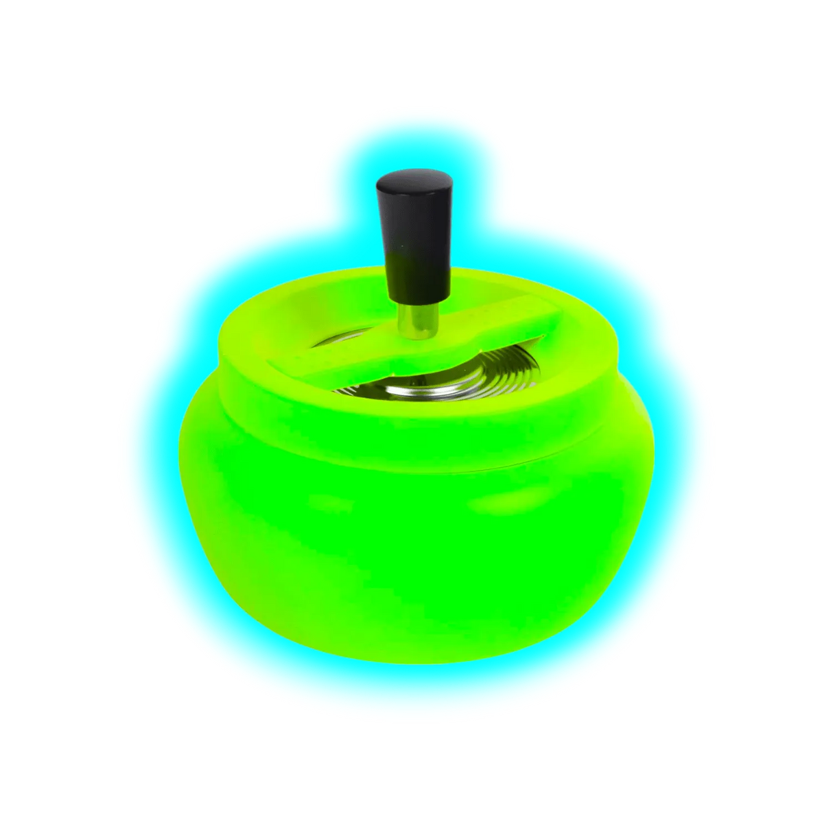 Drehaschenbecher Neon Green 13cm