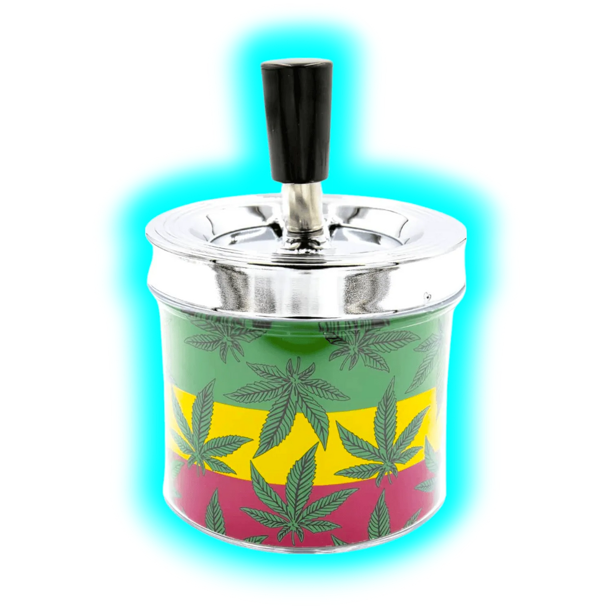 Drehaschenbecher Reggae V 9cm