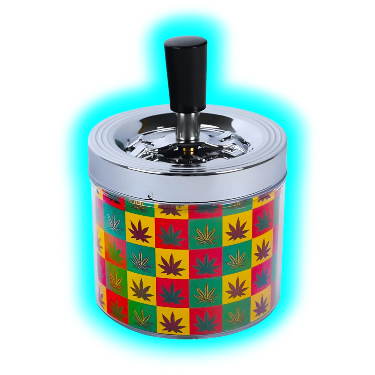 Drehaschenbecher Reggae VIII 9cm