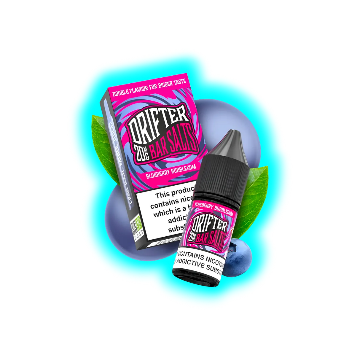 Drifter Bar Salts Blueberry Bubblegum 20mg