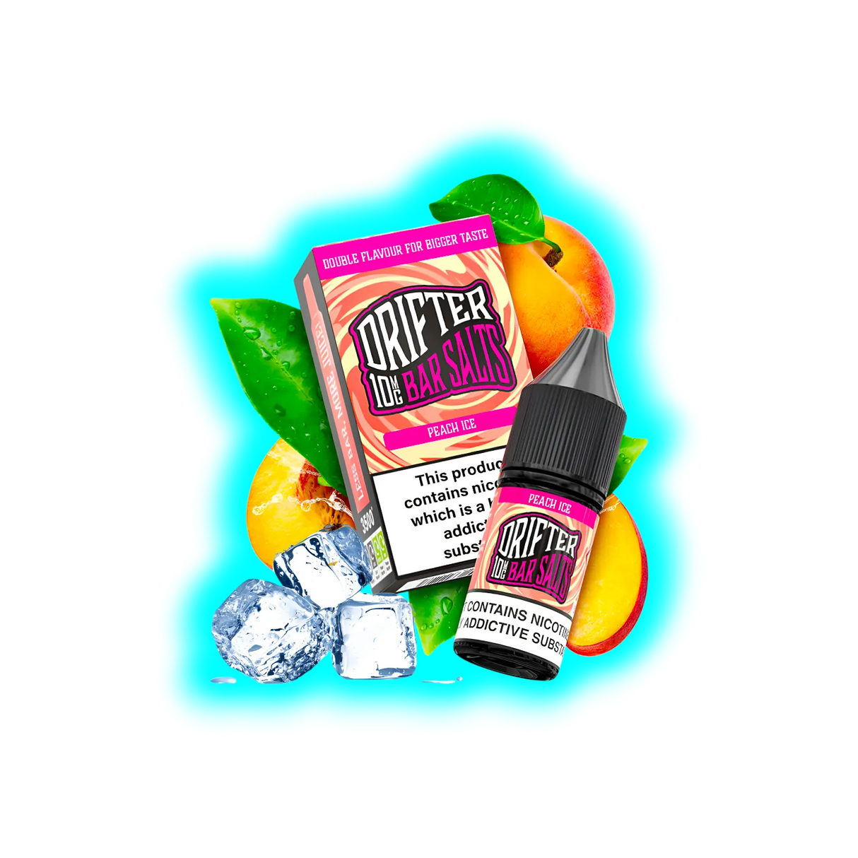 Drifter Bar Salts Peach Ice 10mg