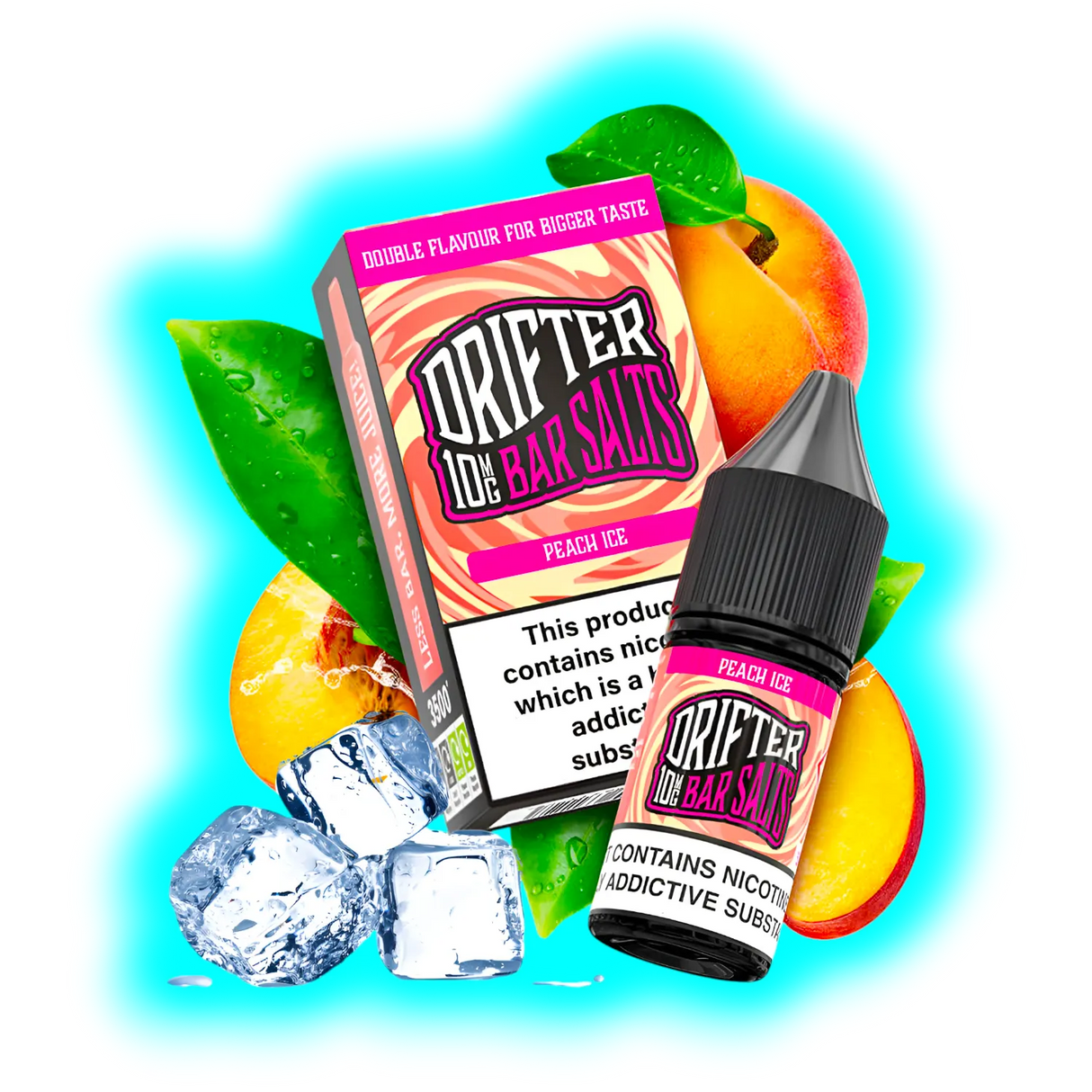Drifter Bar Salts Peach Ice 10mg