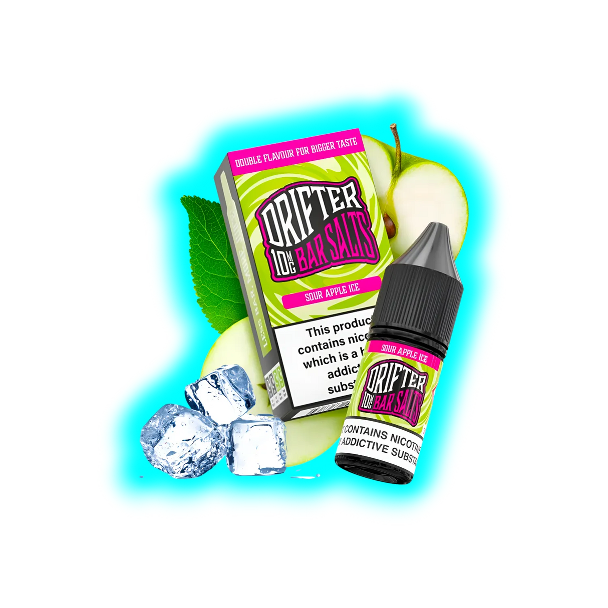 Drifter Bar Salts Sour Apple Ice 20mg