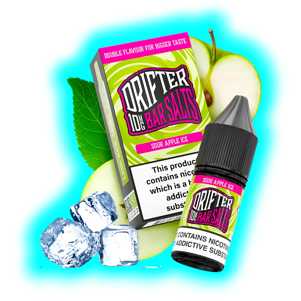 Drifter Bar Salts Sour Apple Ice 20mg