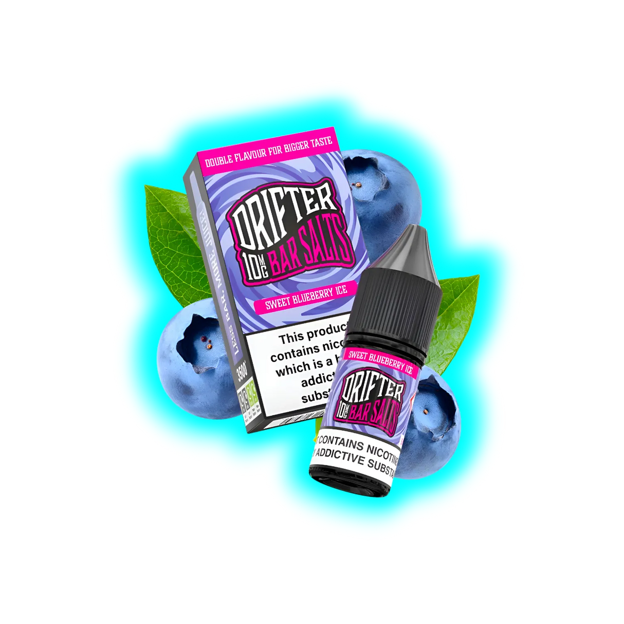 Drifter Bar Salts Sweet Blueberry Ice 10mg