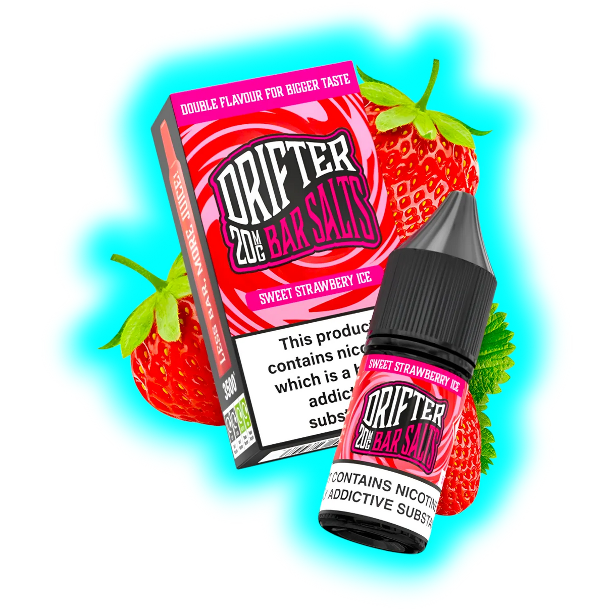 Drifter Bar Salts Sweet Strawberrry Ice 20mg
