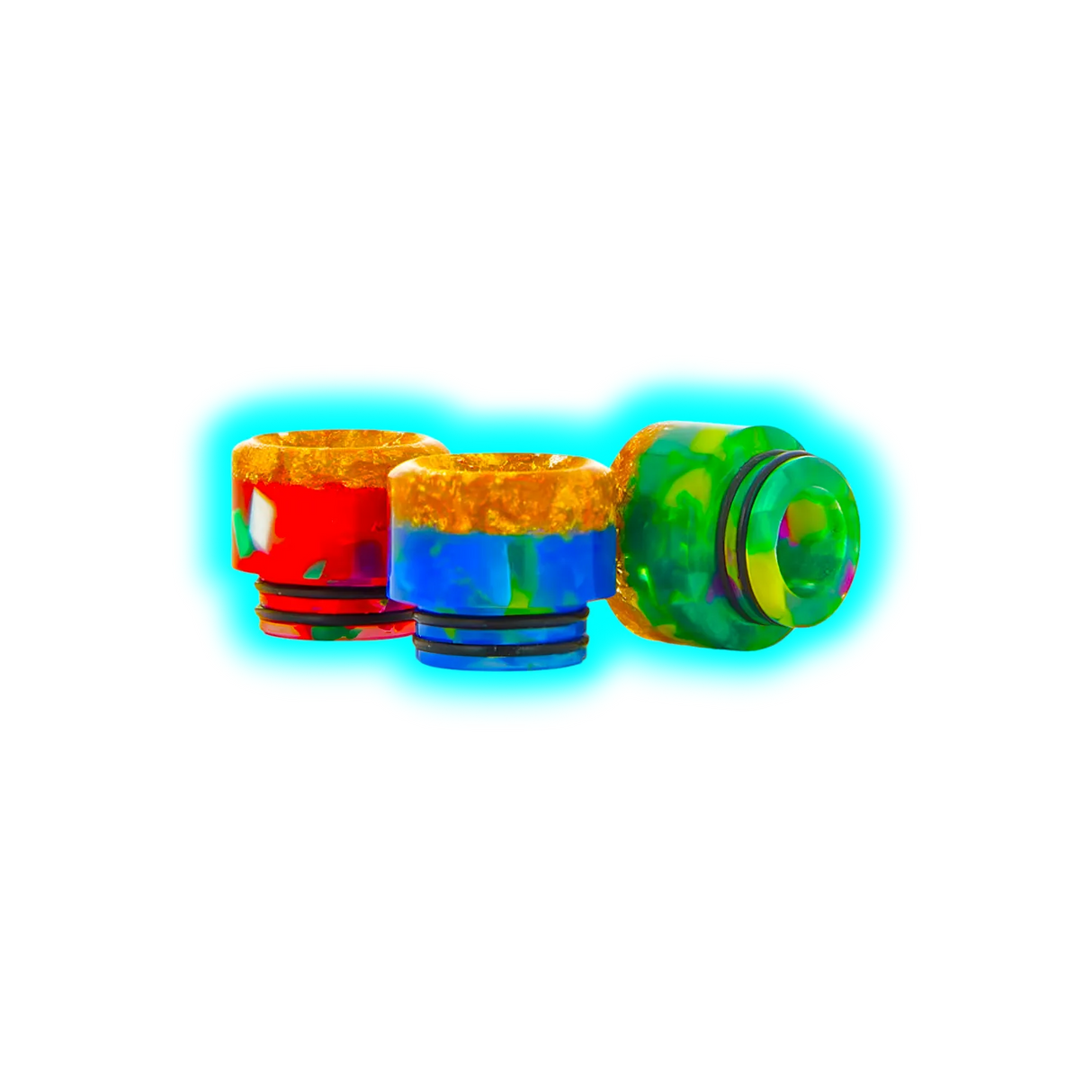 Drip Tip 810 Epoxy Resin Gold TFV8-12