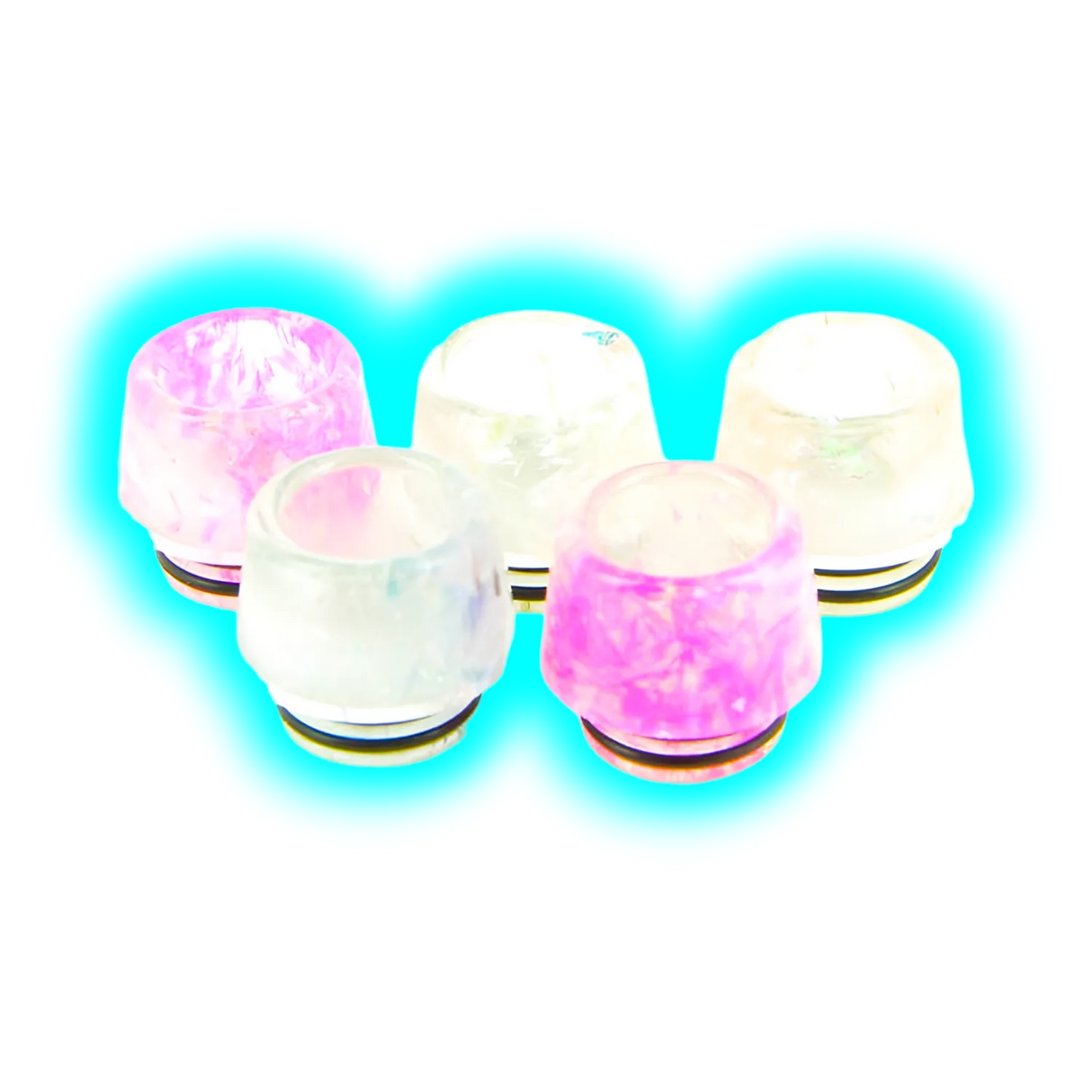 Drip Tip 810 Epoxy Resin Transparent TFV8-12