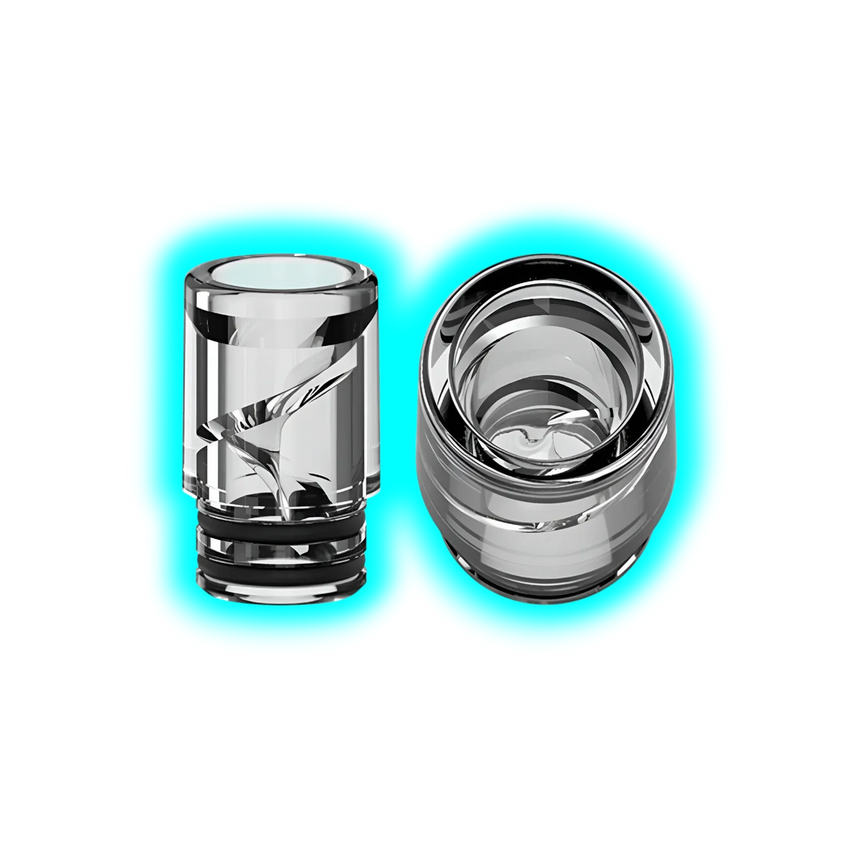 Drip Tip - Mundstück Spiral Aio Clear