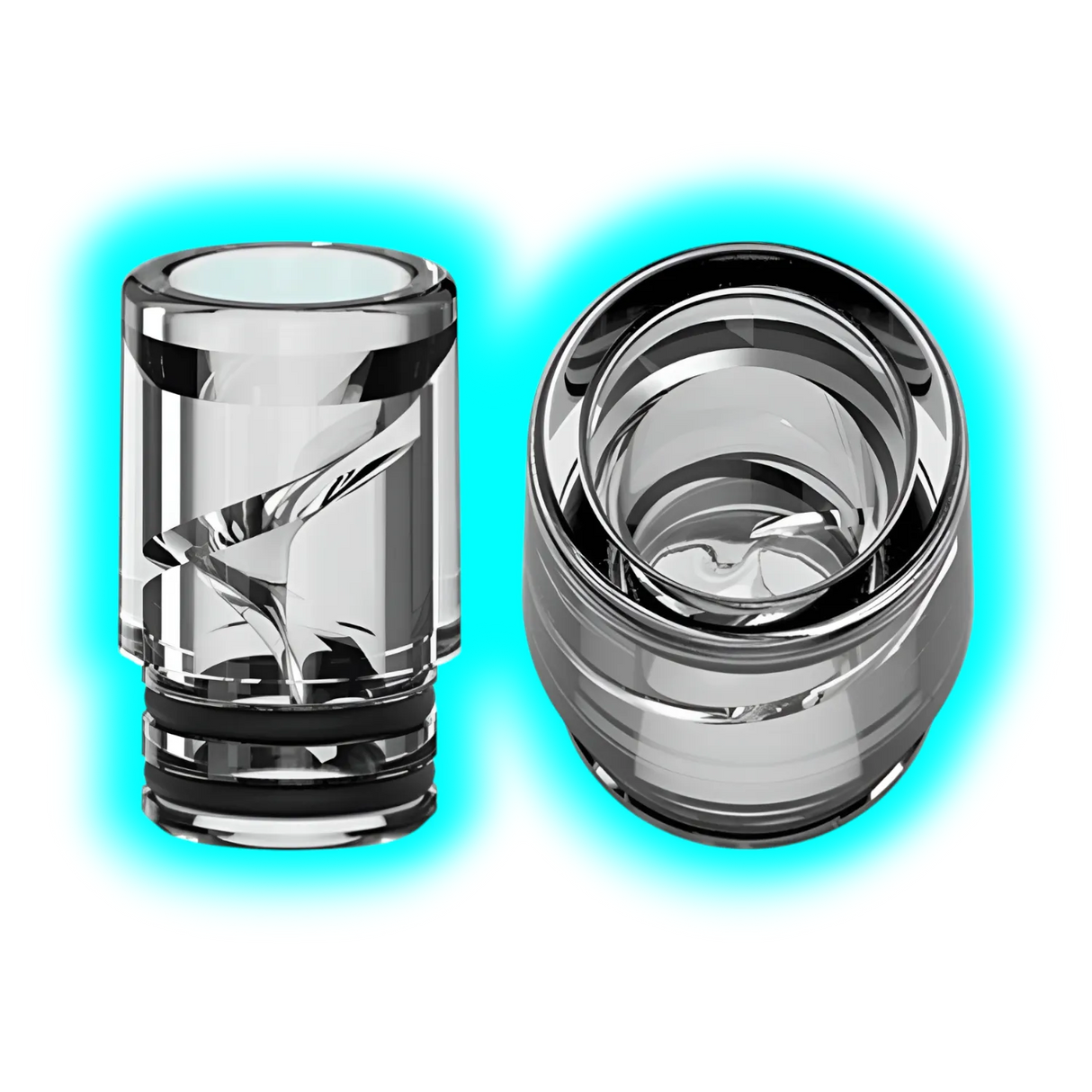 Drip Tip - Mundstück Spiral Aio Clear