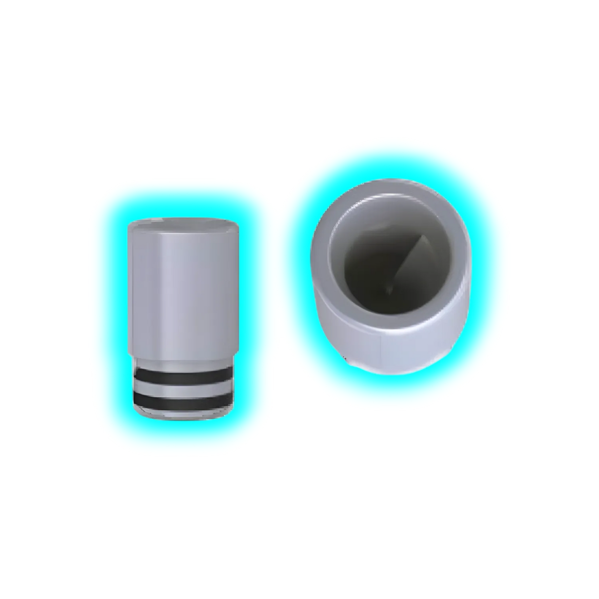 Drip Tip - Mundstück Spiral Aio Grau