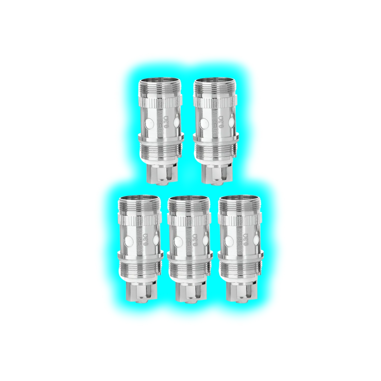 Eleaf Melo 3 Coils 0.3 Ohm Cotton 5 Stk.