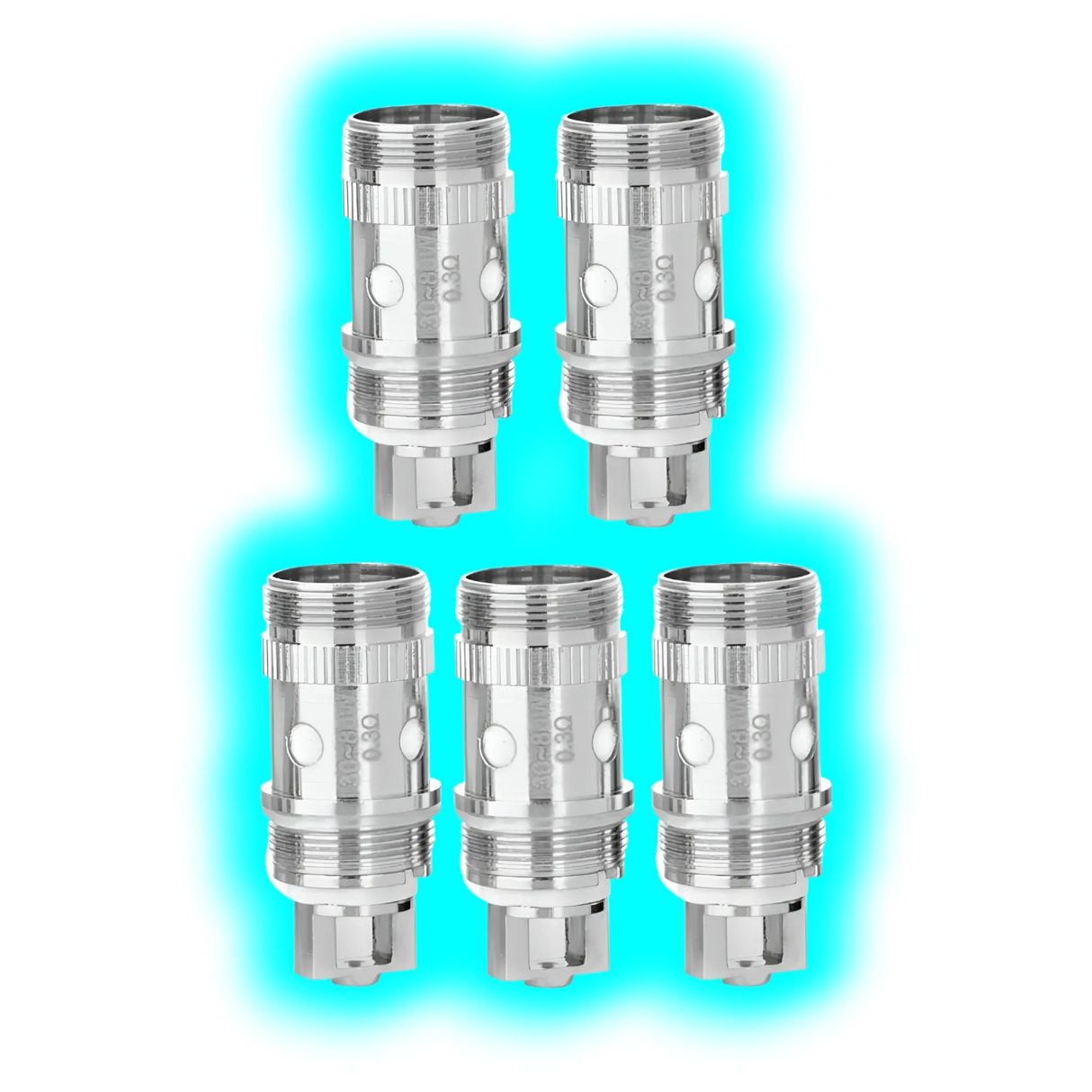 Eleaf Melo 3 Coils 0.3 Ohm Cotton 5 Stk.